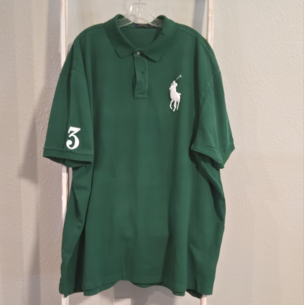Polo by Ralph Lauren Green Polo Shirt Short-Sleeved